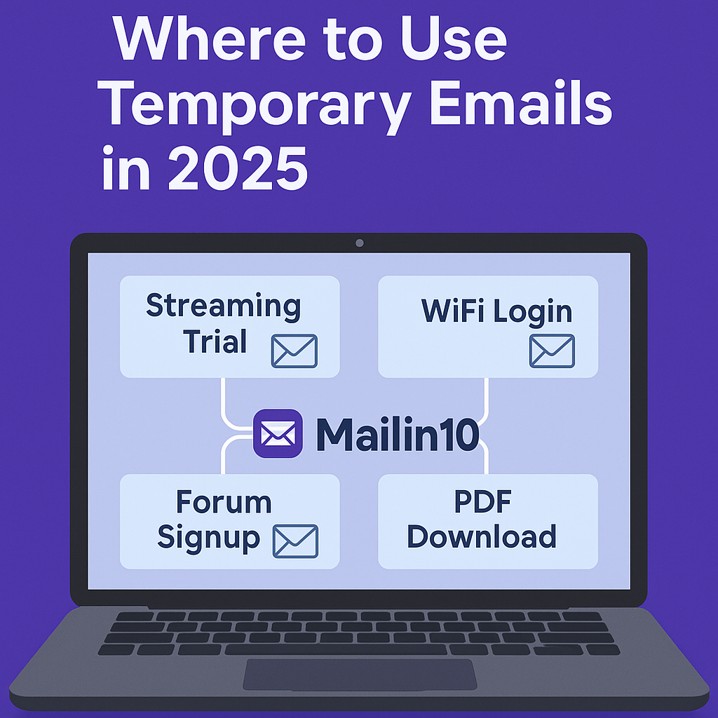 Top Use Cases for Temporary Emails in 2025