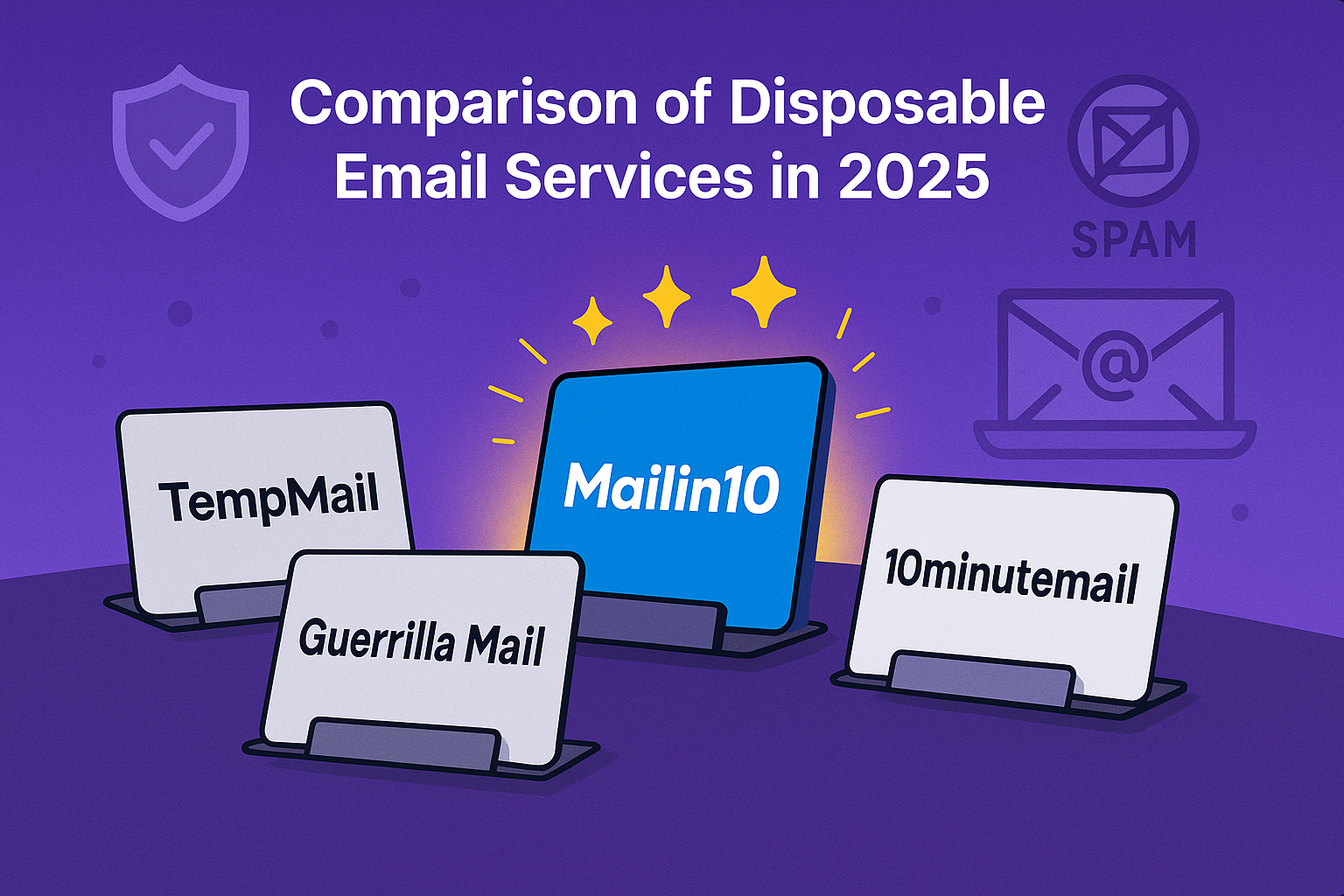 Best Disposable Email Services in 2025 (And Why Mailin10 Stands Out)